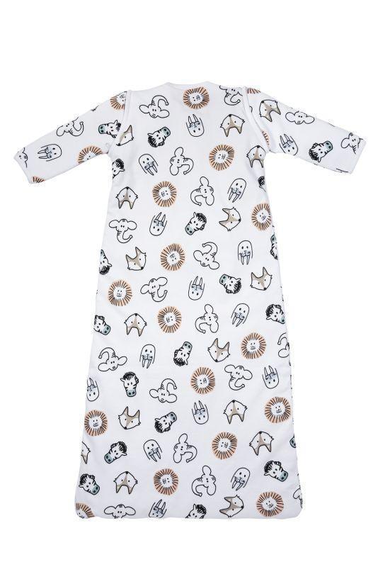 Baby Sleeping Bag, Detachable Sleeve Lined Animals 60cm - Mari Kali Stores Cyprus Baby Sleeping Bag, Detachable Sleeve Lined Animals 60cm - Mari Kali Stores Cyprus