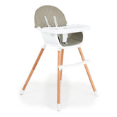 Cangaroo Baby Wooden Highchair 2 in 1 Gelato - Mari Kali Stores Cyprus