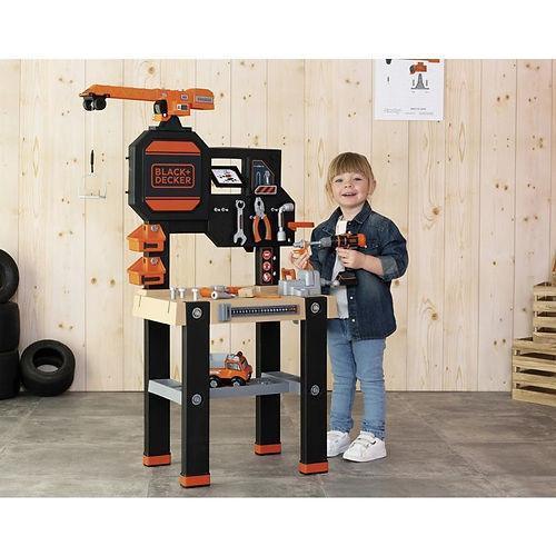 Smoby Black & Decker Builder Workbench - Mari Kali Stores Cyprus Smoby Black & Decker Builder Workbench - Mari Kali Stores Cyprus