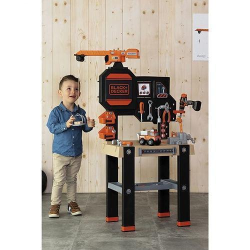 Smoby Black & Decker Builder Workbench - Mari Kali Stores Cyprus Smoby Black & Decker Builder Workbench - Mari Kali Stores Cyprus