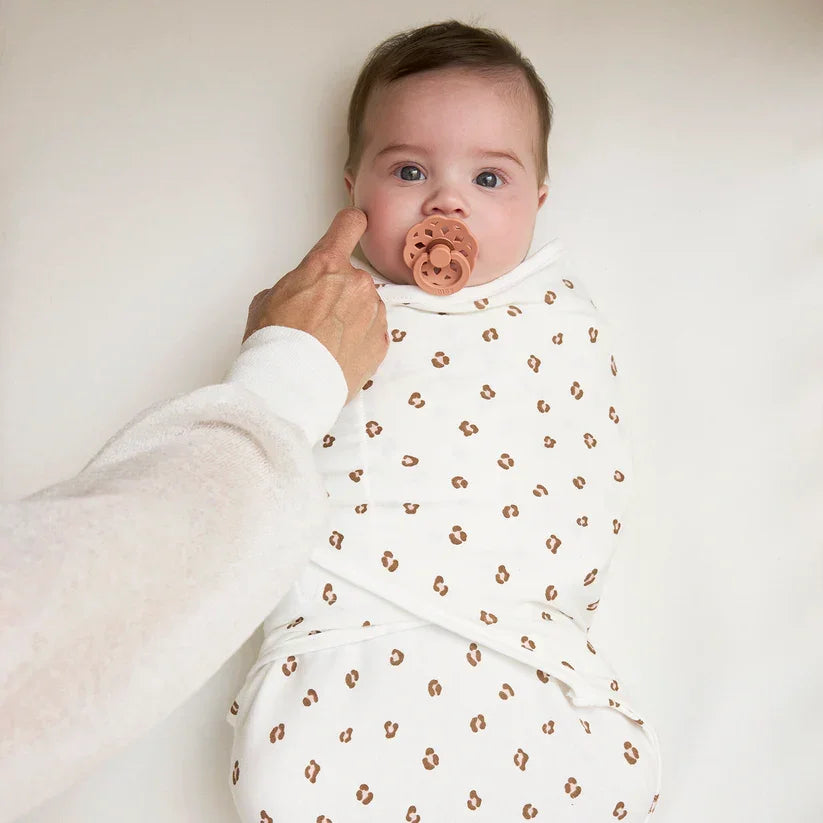Meyco Swaddle Wrap 1 Pack 0-3 Months Mini Panther Soft Pink Meyco Swaddle Wrap 1 Pack 0-3 Months Mini Panther Soft Pink