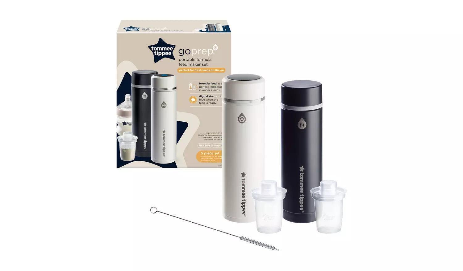 Tommee Tippee GoPrep™ Portable Formula Feed Maker Set - Mari Kali Stores Cyprus Tommee Tippee GoPrep™ Portable Formula Feed Maker Set - Mari Kali Stores Cyprus