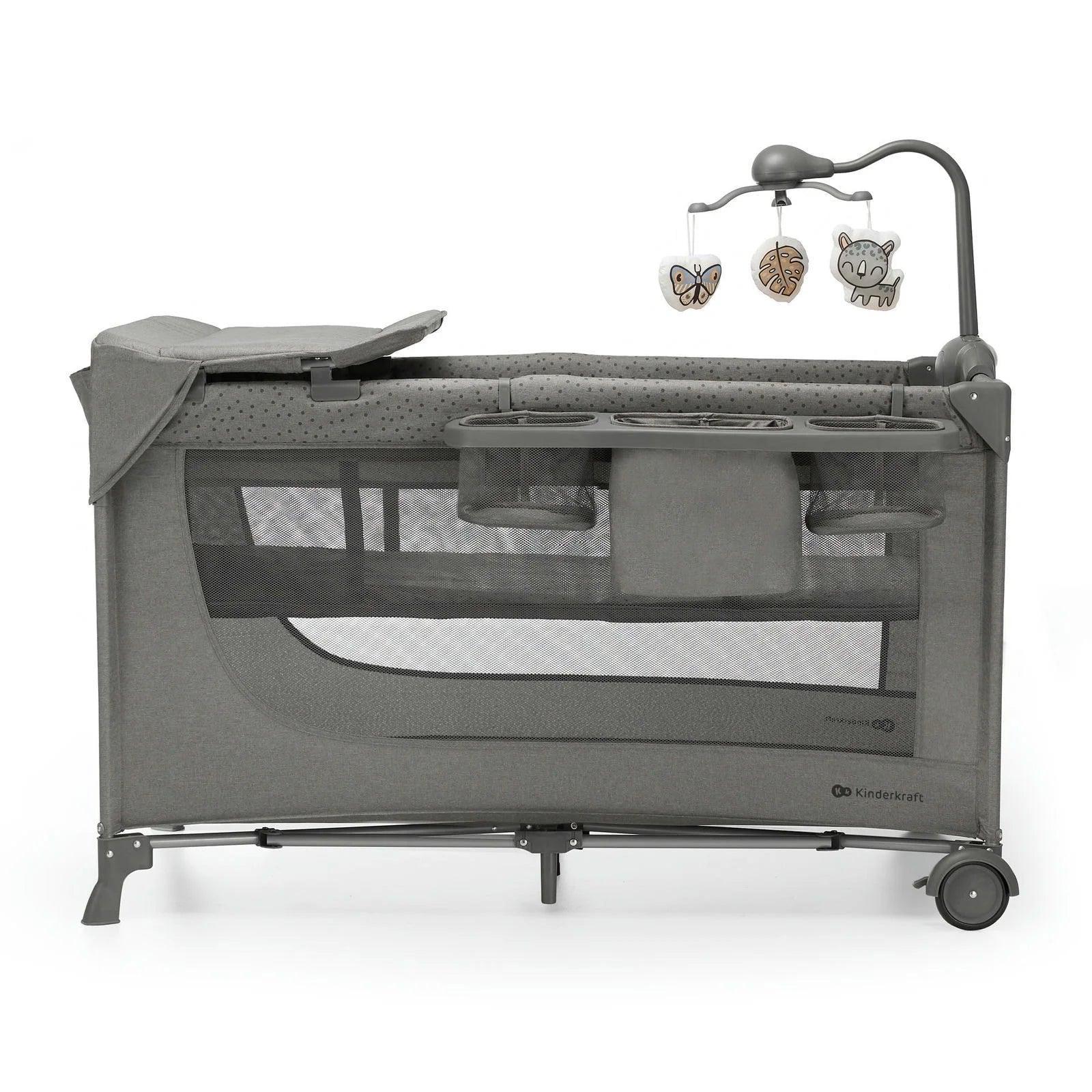 Klnderkraft travel cot Joy2 with accesories Dark Grey - Mari Kali Stores Cyprus Klnderkraft travel cot Joy2 with accesories Dark Grey - Mari Kali Stores Cyprus
