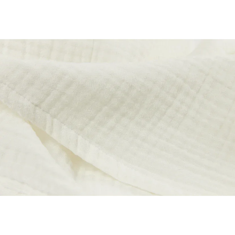 Meyco Bed Sheet Pre-washed Muslin 100x150cm Offwhite Meyco Bed Sheet Pre-washed Muslin 100x150cm Offwhite