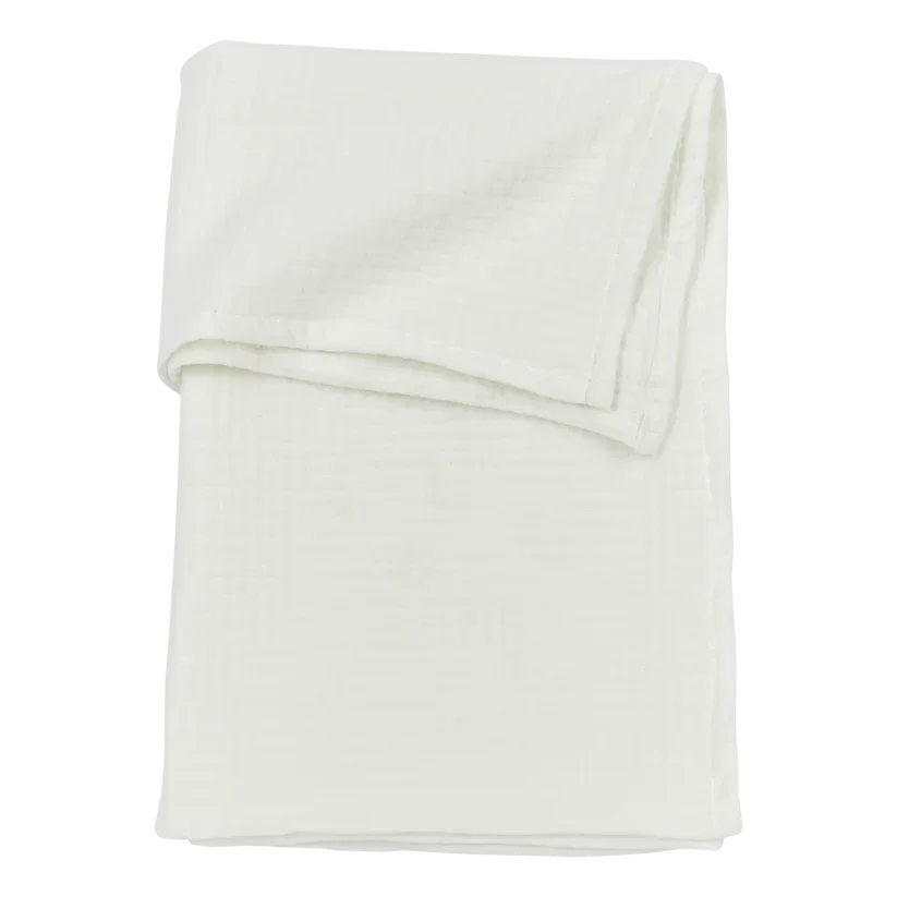 Meyco Bed Sheet Pre-washed Muslin 100x150cm Offwhite Meyco Bed Sheet Pre-washed Muslin 100x150cm Offwhite