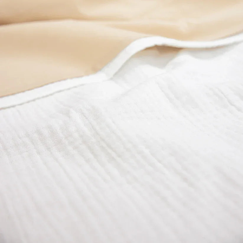 Meyco Bed Sheet Pre-washed Muslin 100x150cm Offwhite Meyco Bed Sheet Pre-washed Muslin 100x150cm Offwhite