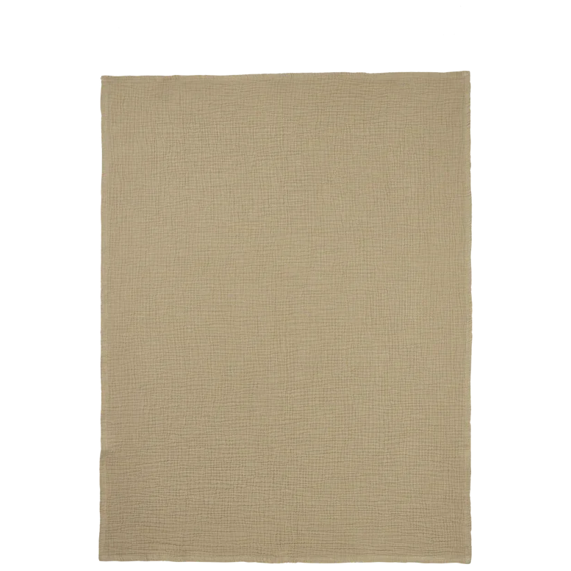 Meyco Bed Sheet Pre-washed Muslin 100x150cm Taupe Meyco Bed Sheet Pre-washed Muslin 100x150cm Taupe