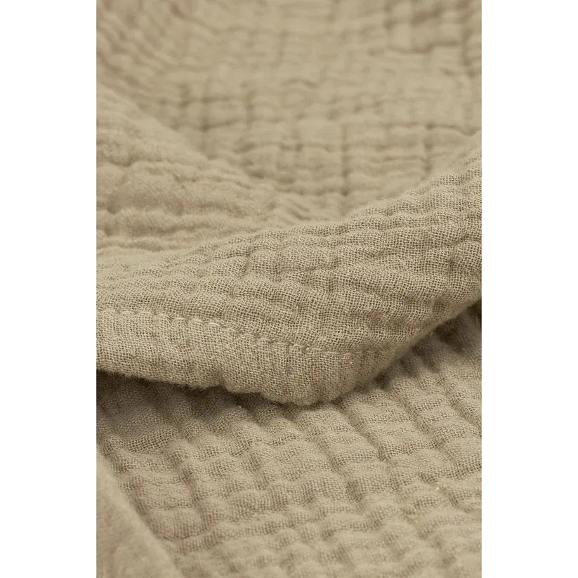 Meyco Bed Sheet Pre-washed Muslin 100x150cm Taupe Meyco Bed Sheet Pre-washed Muslin 100x150cm Taupe