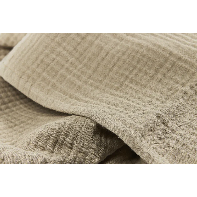 Meyco Bed Sheet Pre-washed Muslin Sand 75x100cm Meyco Bed Sheet Pre-washed Muslin Sand 75x100cm