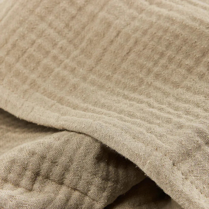 Meyco Bed Sheet Pre-washed Muslin Sand 75x100cm Meyco Bed Sheet Pre-washed Muslin Sand 75x100cm