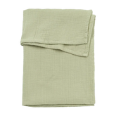 Meyco Bed Sheet Pre-washed Muslin Soft Olive