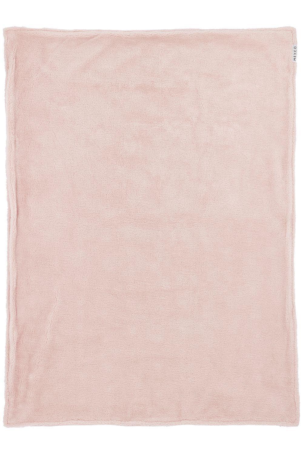 Cot Blanket Velvet Knots Teddy - Soft Pink 100x150cm - Mari Kali Stores Cyprus Cot Blanket Velvet Knots Teddy - Soft Pink 100x150cm - Mari Kali Stores Cyprus