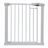 FreeON safety gates gama, metal, white, with extension 14 and 21 cm