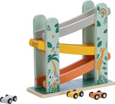 Free2Play Wooden Mini Garage with Cars