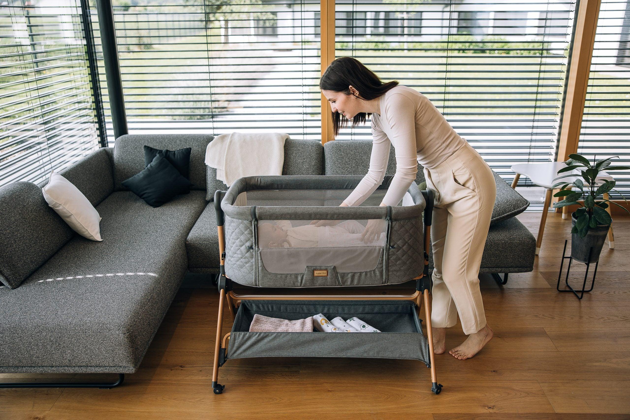 FreeON 2-in-1 Bedside Crib and High Chair Nest & Feed - Mari Kali Stores Cyprus FreeON 2-in-1 Bedside Crib and High Chair Nest & Feed - Mari Kali Stores Cyprus