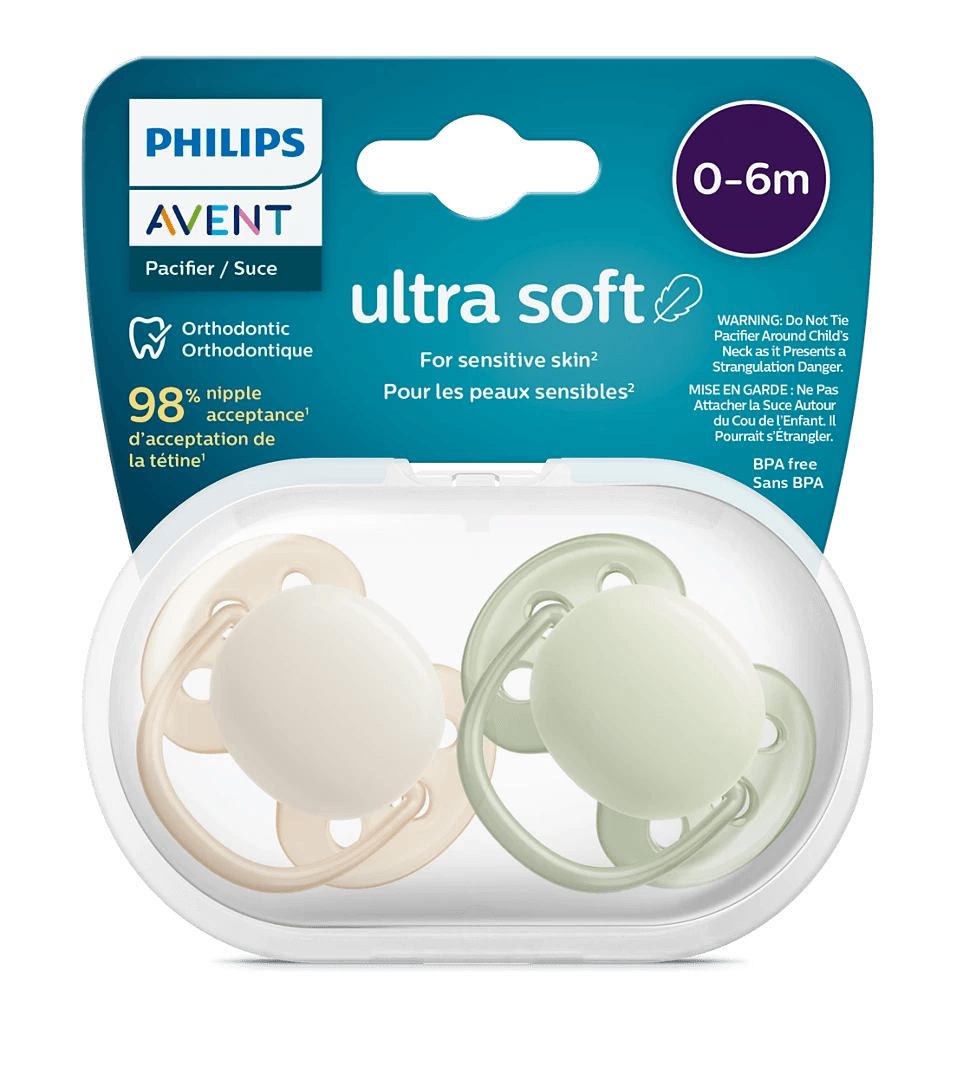 Philips Avent ultra soft Pacifier 0-6m Soft Boy x – Mari Kali