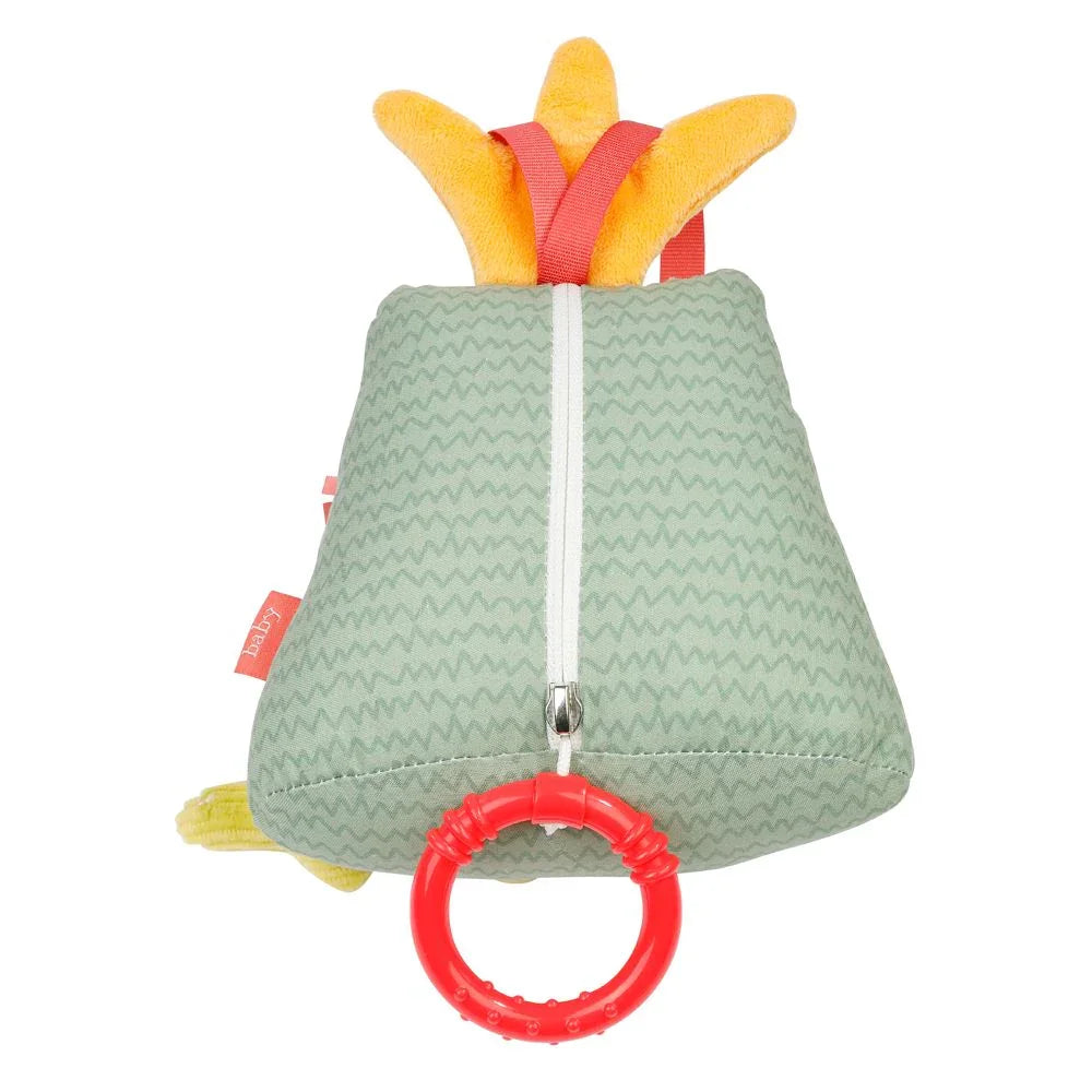 Fehn Music toy vulcano with dinosaur Fehn Music toy vulcano with dinosaur