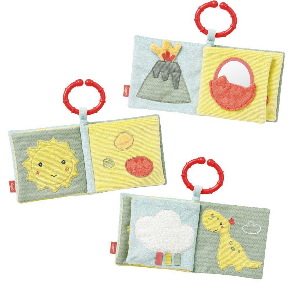 Baby Fehn Soft book, Happy Dino - Mari Kali Stores Cyprus Baby Fehn Soft book, Happy Dino - Mari Kali Stores Cyprus