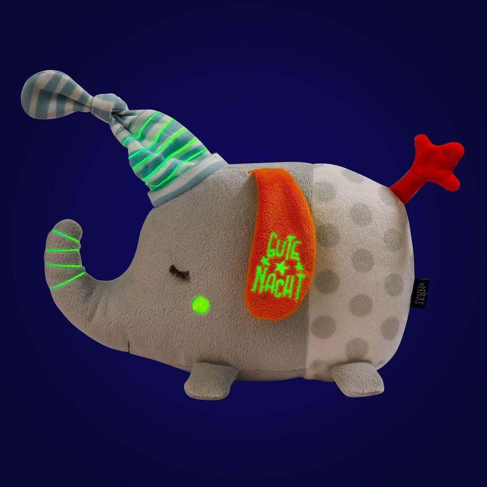 Fehn Plush toy with light elephant, GoodNight Slon - Mari Kali Stores Cyprus Fehn Plush toy with light elephant, GoodNight Slon - Mari Kali Stores Cyprus