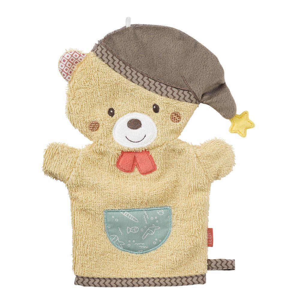 Baby Fehn Washcloth, Bruno - Mari Kali Stores Cyprus Baby Fehn Washcloth, Bruno - Mari Kali Stores Cyprus