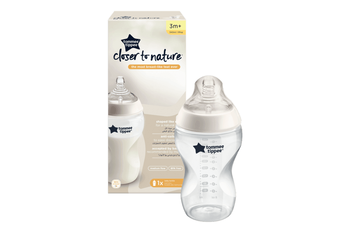 Air hole on top tommee tippee bottles