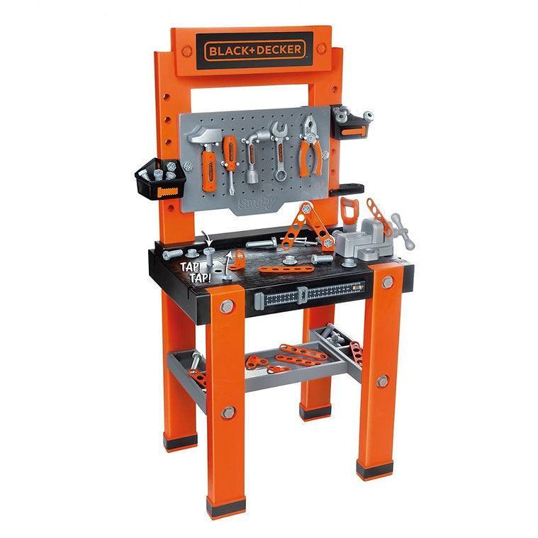 Smoby Black & Decker Bricolo One Workbench - Mari Kali Stores Cyprus Smoby Black & Decker Bricolo One Workbench - Mari Kali Stores Cyprus