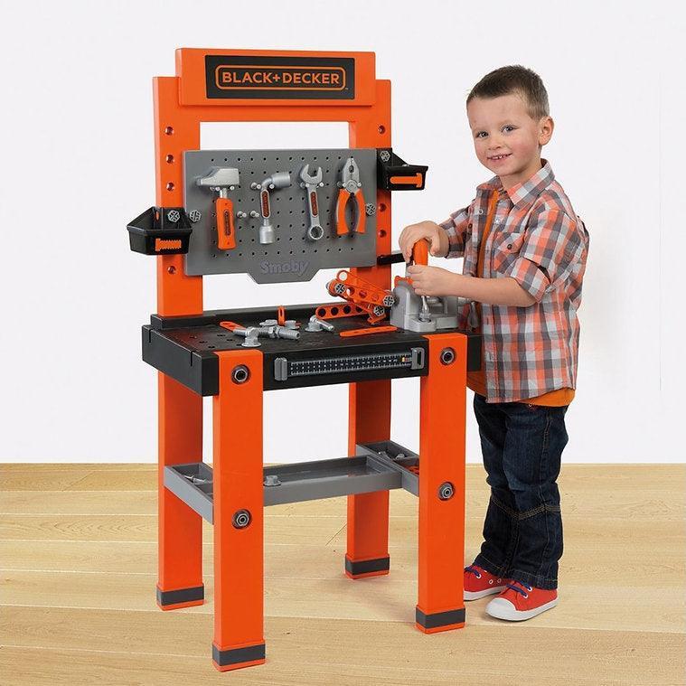 Smoby Black & Decker Bricolo One Workbench - Mari Kali Stores Cyprus Smoby Black & Decker Bricolo One Workbench - Mari Kali Stores Cyprus