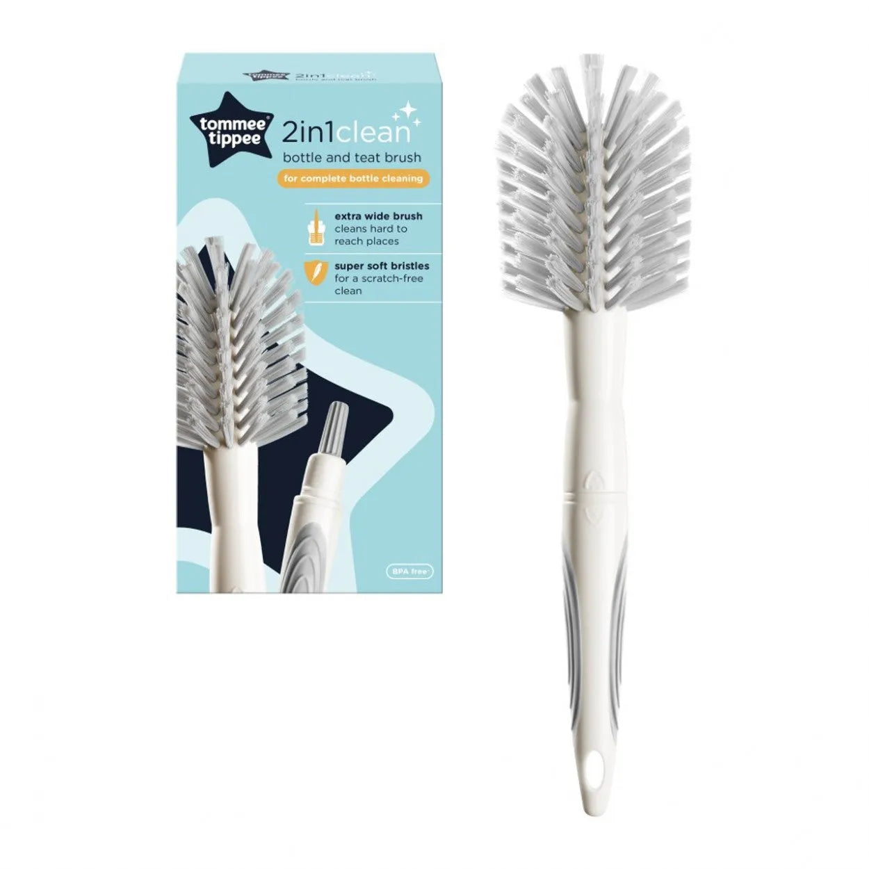 Tommee Tippee Bottle & Teat Brush - Mari Kali Stores Cyprus Tommee Tippee Bottle & Teat Brush - Mari Kali Stores Cyprus