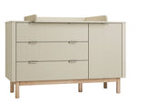 Pinio Dresser and Door Chest Champange