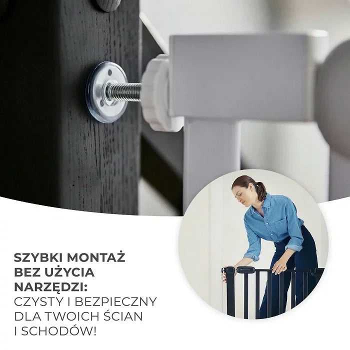 Kinderkraft LOCK&GO Παιδικό Κάγκελο Ασφαλείας για Σκάλες Kinderkraft LOCK&GO Παιδικό Κάγκελο Ασφαλείας για Σκάλες