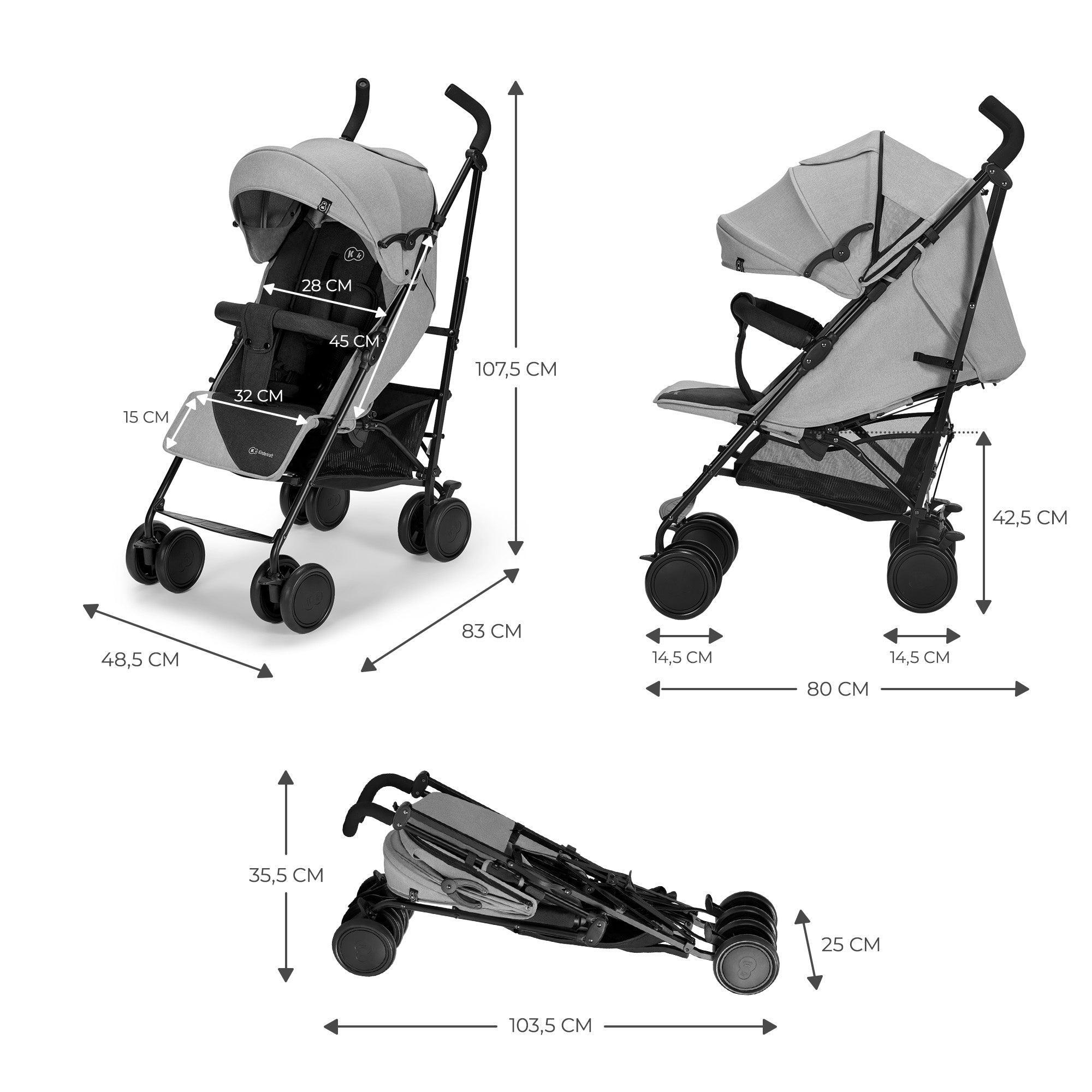 Kinderkraft Siesta Baby Buggy Stroller - Mari Kali Stores Cyprus Kinderkraft Siesta Baby Buggy Stroller - Mari Kali Stores Cyprus