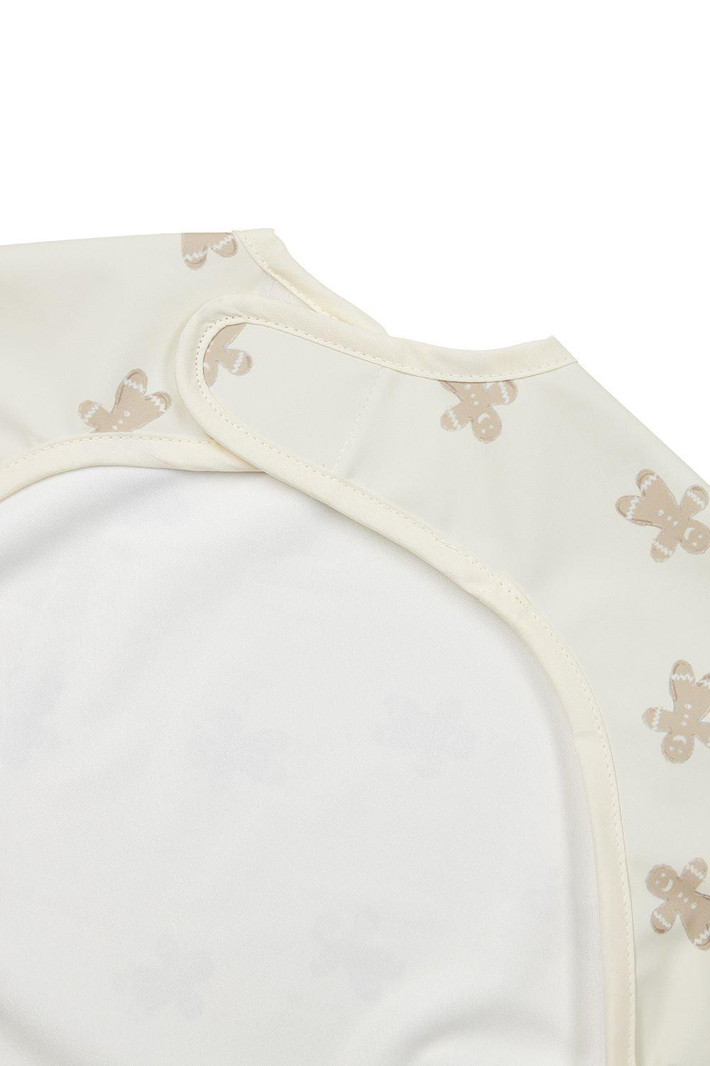 Meyco Baby Bib with Sleeves Gingerbread - Soft Sand - Mari Kali Stores Cyprus Meyco Baby Bib with Sleeves Gingerbread - Soft Sand - Mari Kali Stores Cyprus