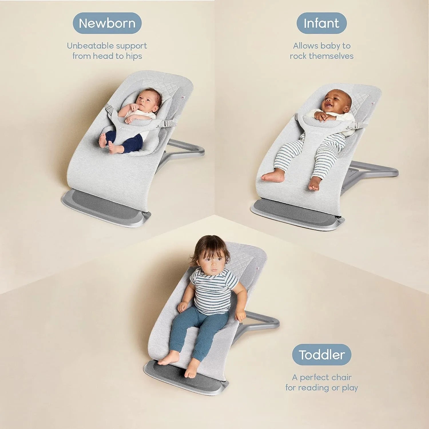 Ergobaby 3-In-1 Evolve Bouncer - Mari Kali Stores Cyprus Ergobaby 3-In-1 Evolve Bouncer - Mari Kali Stores Cyprus