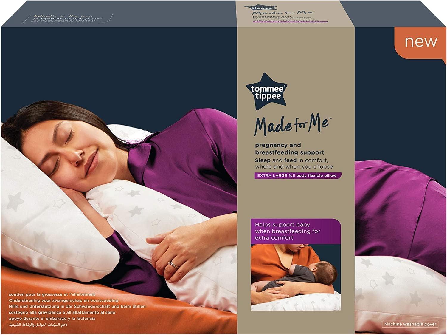Tommee Tippee Made for Me Pregnancy & Breastfeeding Support Pillow - Mari Kali Stores Cyprus Tommee Tippee Made for Me Pregnancy & Breastfeeding Support Pillow - Mari Kali Stores Cyprus