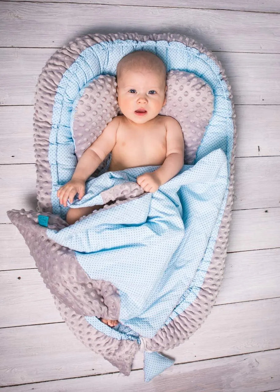 Belisima Cocoon Sweet Baby With Blanket Blue Belisima Cocoon Sweet Baby With Blanket Blue