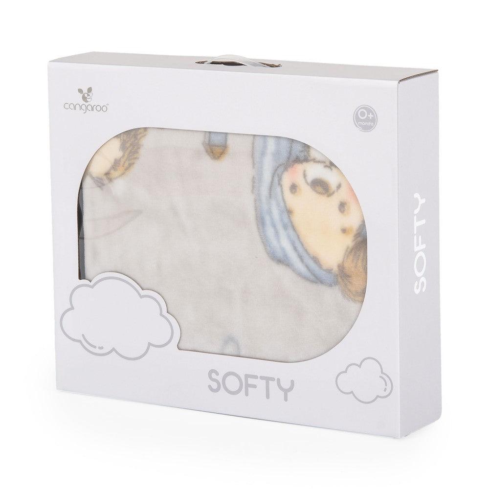 Cangaroo Baby blanket 110/140 Softy Lovely day - Mari Kali Stores Cyprus Cangaroo Baby blanket 110/140 Softy Lovely day - Mari Kali Stores Cyprus