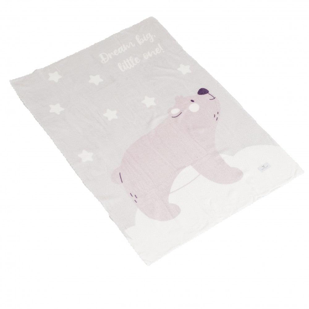 Cangaroo Baby blanket 75x100 cm Dreamy bear - Mari Kali Stores Cyprus Cangaroo Baby blanket 75x100 cm Dreamy bear - Mari Kali Stores Cyprus
