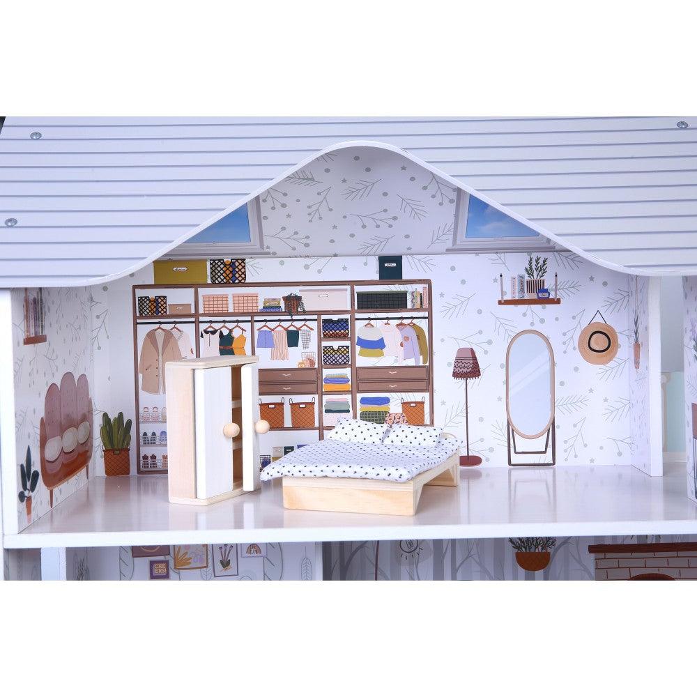 Cangaroo Sarah Doll House(11 Furniture + 4pcs Soft Accessories) - Mari Kali Stores Cyprus Cangaroo Sarah Doll House(11 Furniture + 4pcs Soft Accessories) - Mari Kali Stores Cyprus