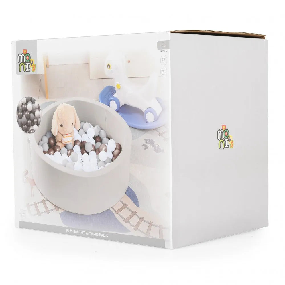 Cangaroo Grey ball pool with 200pcs 5.5cm balls Cangaroo Grey ball pool with 200pcs 5.5cm balls
