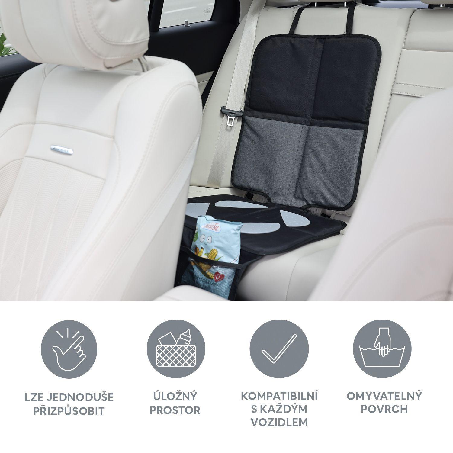 Zopa Car seat protector washable Black - Mari Kali Stores Cyprus Zopa Car seat protector washable Black - Mari Kali Stores Cyprus