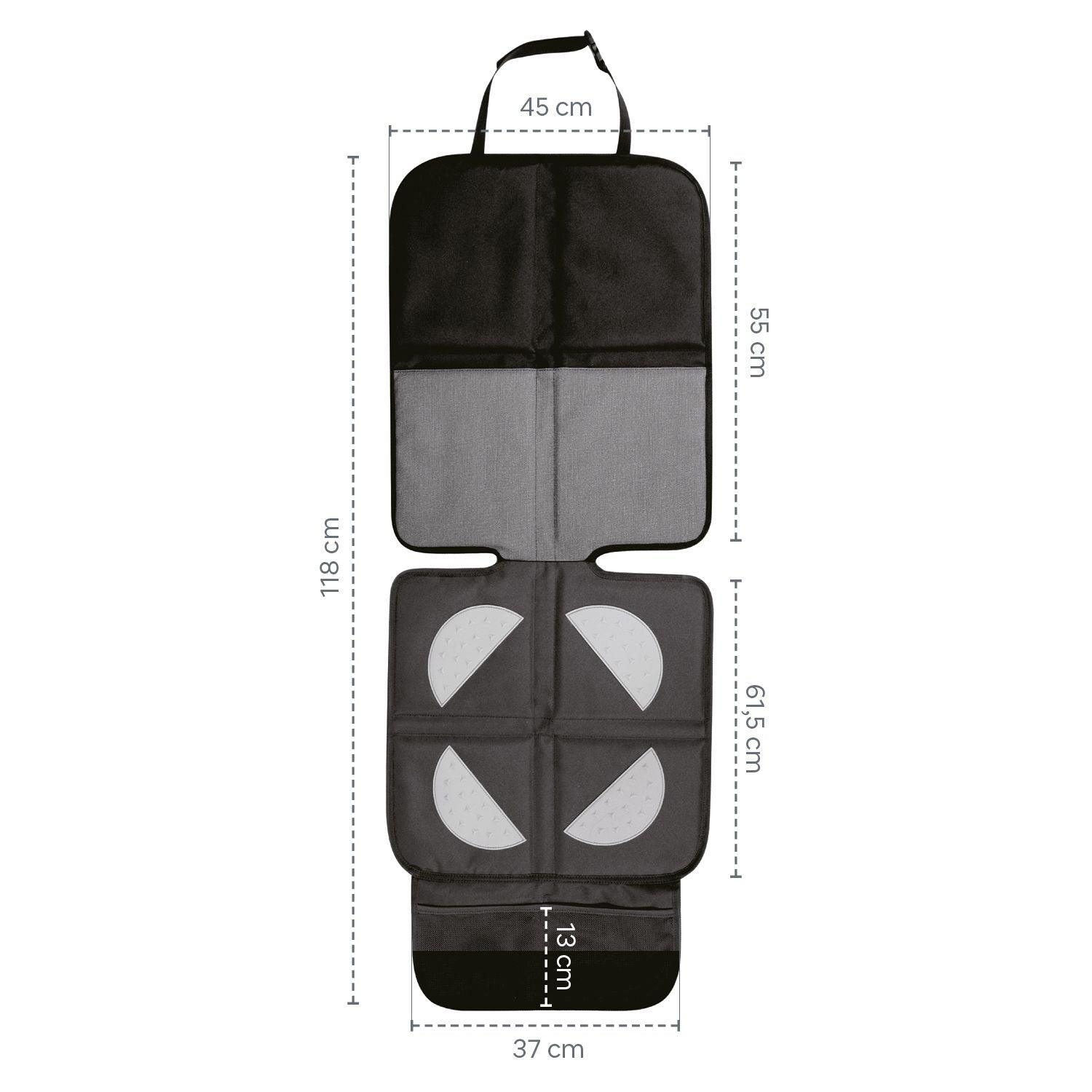 Zopa Car seat protector washable Black - Mari Kali Stores Cyprus Zopa Car seat protector washable Black - Mari Kali Stores Cyprus