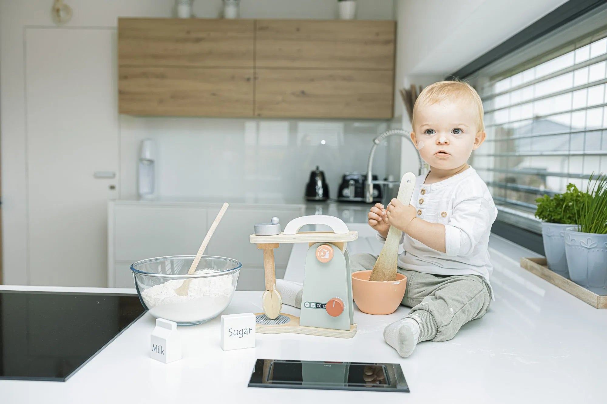 Zopa Wooden mixer set Zopa Wooden mixer set