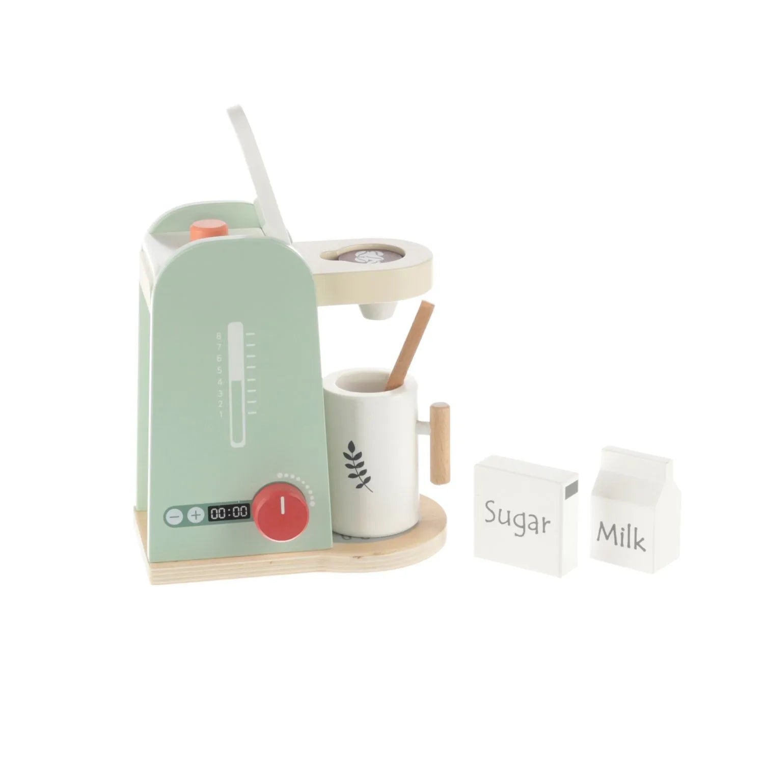 Zopa Wooden Coffee Machine Set Zopa Wooden Coffee Machine Set