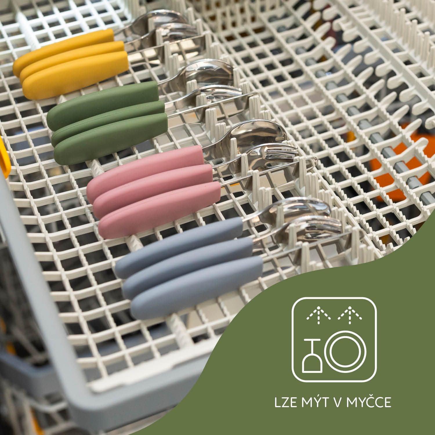 Zopa Silicone children's cutlery - Mari Kali Stores Cyprus Zopa Silicone children's cutlery - Mari Kali Stores Cyprus