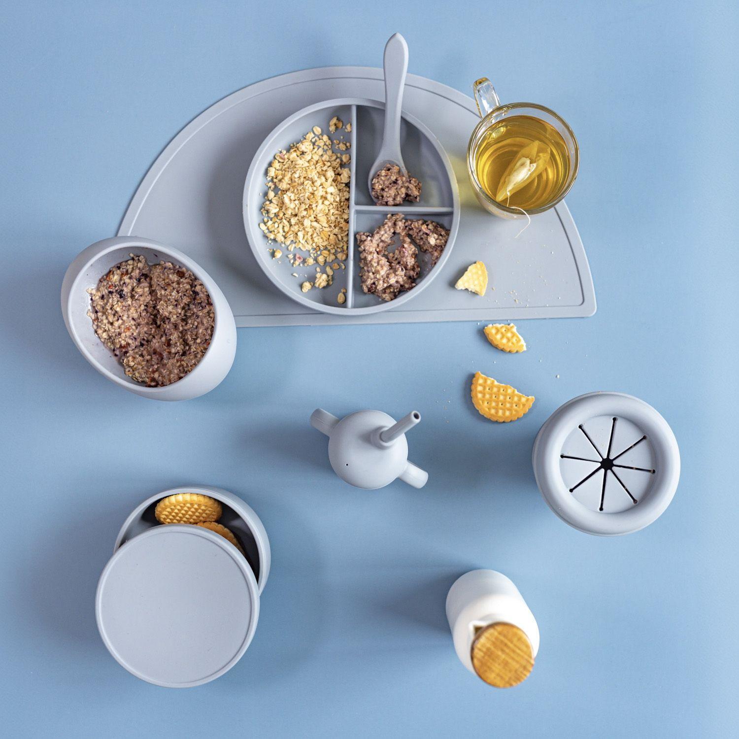 Silicone Baby Feeding Bowl with Lid - Mari Kali Stores Cyprus Silicone Baby Feeding Bowl with Lid - Mari Kali Stores Cyprus