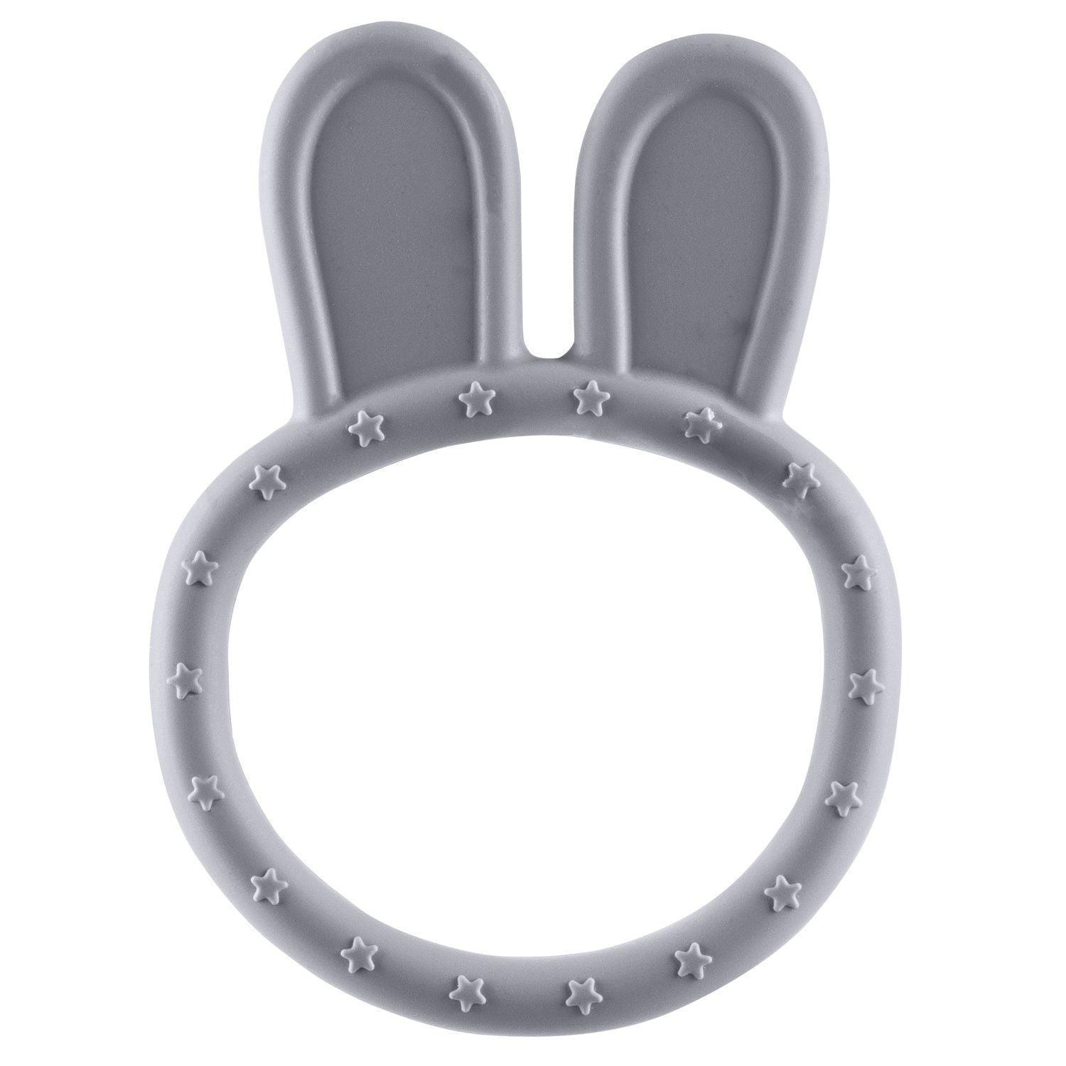 Silicone Baby Teether Rabbit - Mari Kali Stores Cyprus Silicone Baby Teether Rabbit - Mari Kali Stores Cyprus