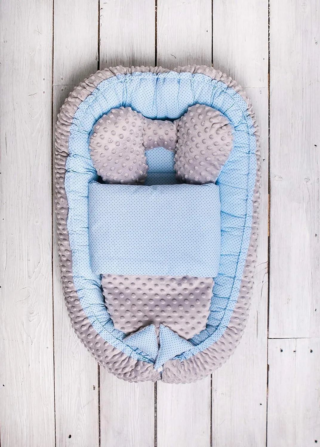 Belisima Cocoon Sweet Baby With Blanket Blue Belisima Cocoon Sweet Baby With Blanket Blue