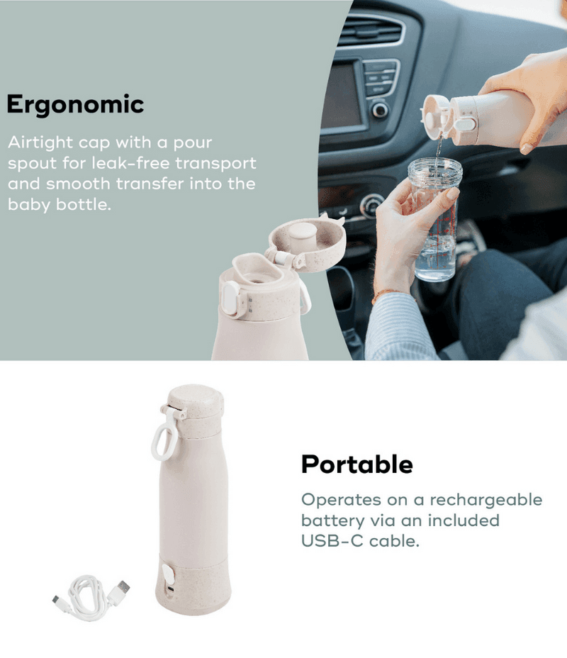Babymoov MOOV & FEED Rechargeable Bottle Warmer - Mari Kali Stores Cyprus Babymoov MOOV & FEED Rechargeable Bottle Warmer - Mari Kali Stores Cyprus