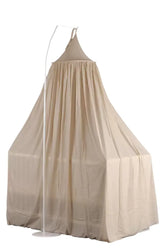 Meyco Insect Net Floor Stand, White Metal Canopy Pole for Baby Beds