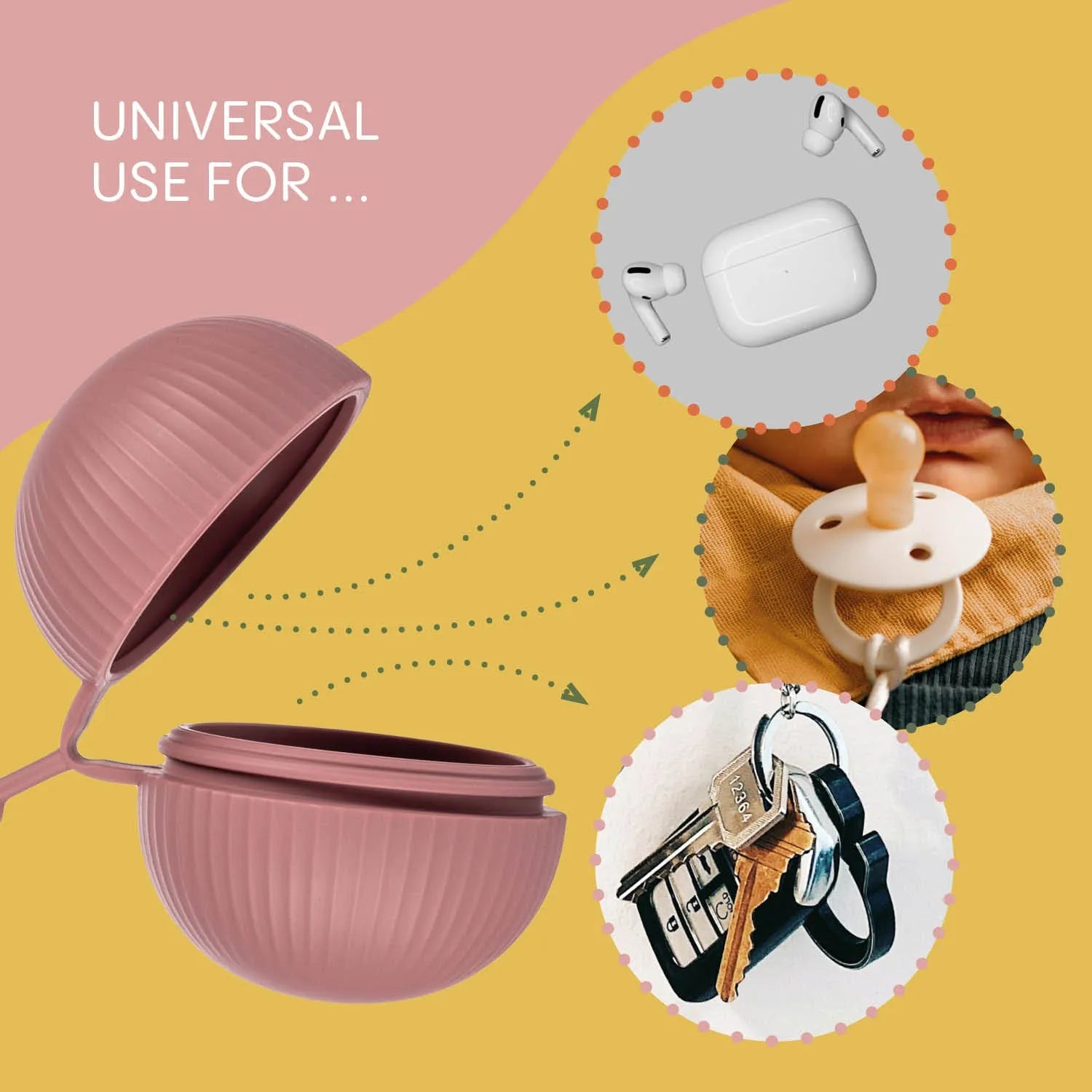 Zopa Sealable Silicone Pacifier Case - Mari Kali Stores Cyprus Zopa Sealable Silicone Pacifier Case - Mari Kali Stores Cyprus